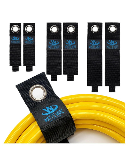 Correas de Almacenamiento de Alta Resistencia Watt's Wire - Paquete de 6