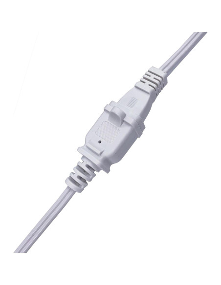 Cable de Extensión 1.52m Musunpara 2 Clavijas 10A 125V Blanco