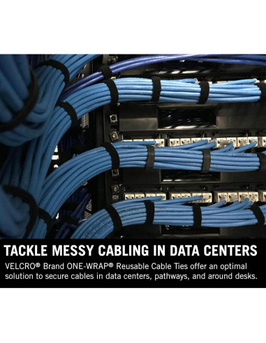 Cinta VELCRO ONE-WRAP Doble Cara 0.95 cm x 22.86 m