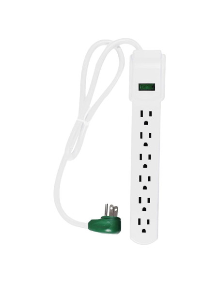 Protector de Sobretensión GoGreen Power GG-16103MS 6 Salidas 0.76m
