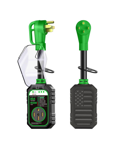 Protector de Sobretensión RV RVRVHOMM 50A 16000J IP68 Verde