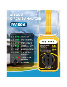 Protector de Sobretensión Kohree 50A 12000J Impermeable 2