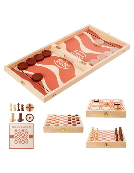 Juego de Mesa 4 en 1 RM ROOMERS Plegable para Niños y Adultos