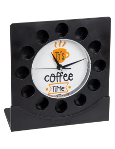Soporte de Pods de Café y Reloj Mind Reader, Negro 2