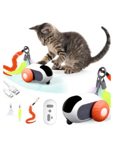 Juguete Interactivo para Gatos BABORUI H-402-2 Naranja