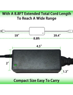Convertidor AC a DC 12V 5A 60W NALAKUVARA para Automóvil 2