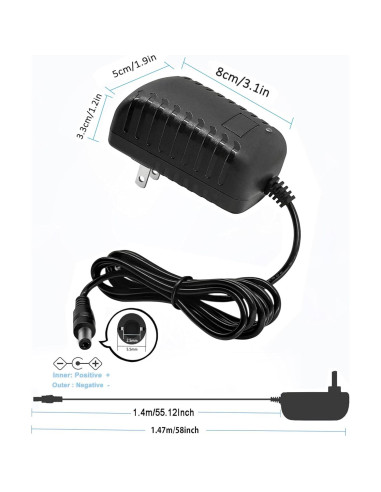 Adaptador de Alimentación DC 5V 3A MTYTOT 15W para LED y CCTV