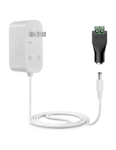 Adaptador de Alimentación Tonton 12V 2A 24W con Cable 1.8m