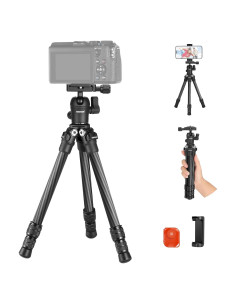 Trípode Mini NEEWER TP09 de Fibra de Carbono 50 cm