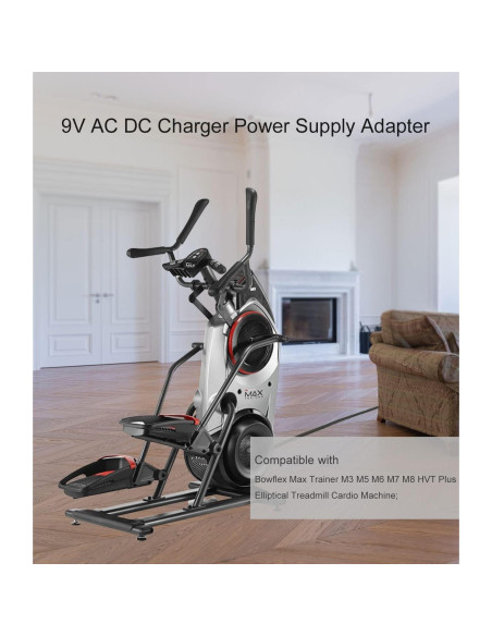 Adaptador de corriente 9V 2A Lantisri para máquinas elípticas
