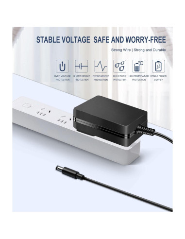 Adaptador de corriente 9V 2A Lantisri para máquinas elípticas