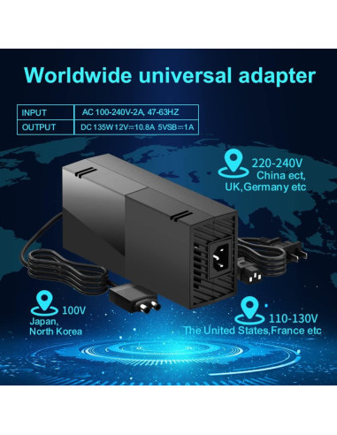 Fuente de Alimentación Puning para Xbox One 220W 100-240V