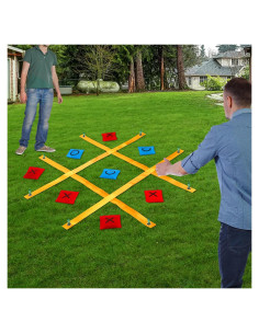 Juego de Tres en Raya Gigante NUOERSAI 121 cm Portátil