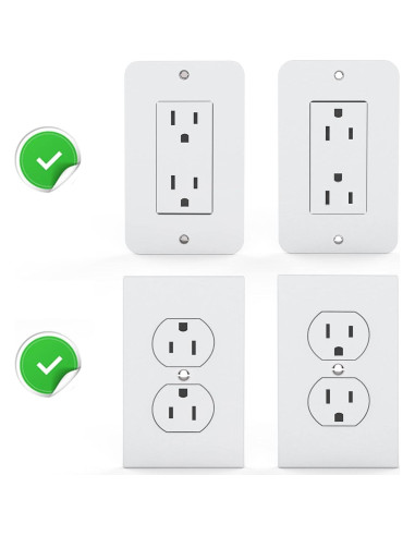 Soporte de Estante de Pared WALI OSH002-B, 2 Paquetes, Negro