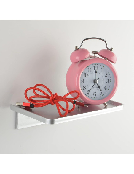 Estante Flotante de Acrílico JDYOOMI 18.5x10.8cm Gris