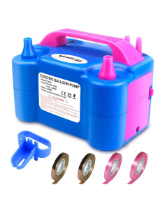 Bomba de Globos Eléctrica FLSEPAMB Doble Boquilla 600W