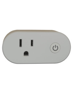 Enchufe Inteligente KAUF con Monitoreo de Energía 15A