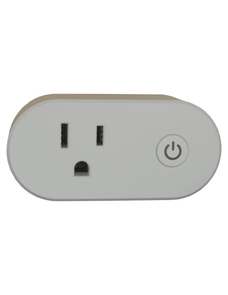 Enchufe Inteligente KAUF con Monitoreo de Energía 15A