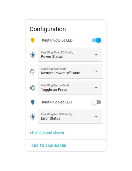 Enchufe Inteligente KAUF con Monitoreo de Energía 15A