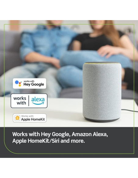 Enchufe Inteligente Leviton Decora 15A Wi-Fi Blanco