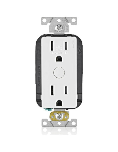 Enchufe Inteligente Leviton Decora 15A Wi-Fi Blanco