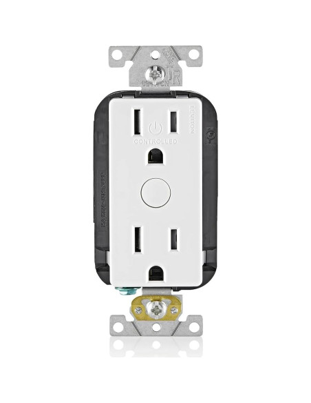 Enchufe Inteligente Leviton Decora 15A Wi-Fi Blanco