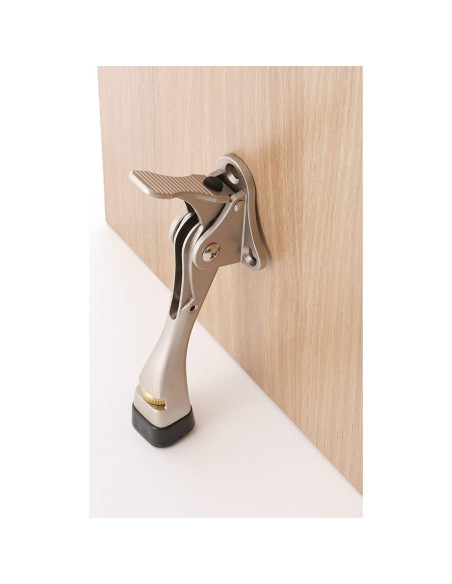 Tope de puerta Gotega ajustable con punta de goma 10.16 cm