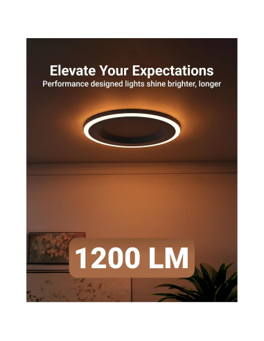 Sunco 12 Luces LED Empotradas 6" con Luz Nocturna 13W 1200LM