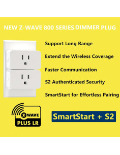 Enchufe Inteligente Regulador Z-Wave Minoston MP31ZD 1-100% Brillo 2