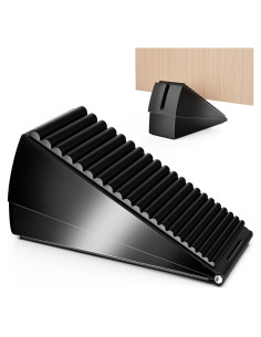 Tope de puerta ajustable TLAZZ de acero inoxidable 7.62 cm