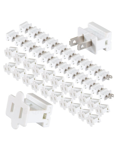Enchufes Eléctricos SPT-1 GFQHF 26PCS Macho y Hembra Blanco