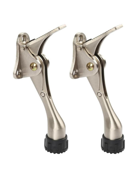 Tope de puerta de patada KXIPB - 2 unidades aluminio plata Tope de puerta de patada KXIPB - 2 unidades aluminio plata