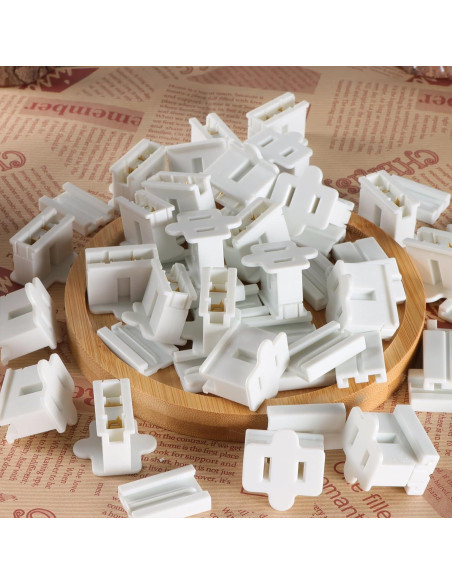 Enchufes Eléctricos SPT-1 GFQHF 26PCS Macho y Hembra Blanco