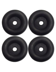 Juego de 4 Parachoques de Goma JQuad 2.5" (6.35 cm)