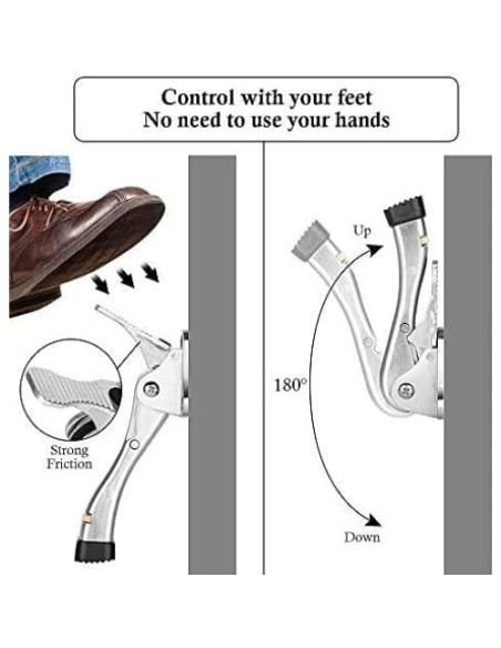 Topes de Puerta GroTheory 3 Piezas 10.16 cm Alta Resistencia