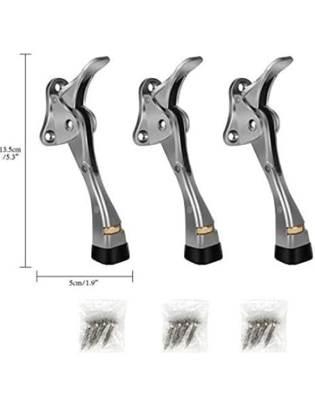 Topes de Puerta GroTheory 3 Piezas 10.16 cm Alta Resistencia