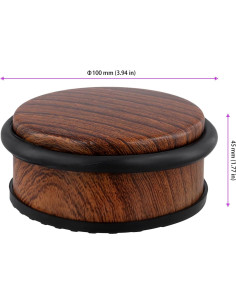 Tope de Puerta de Acero Inoxidable KEILEOHO 4 Pcs Antideslizante 2