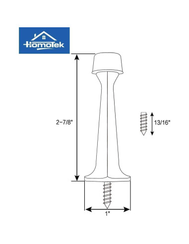Parada de Puerta HOMOTEK 8 Piezas Oro Alta Resistencia