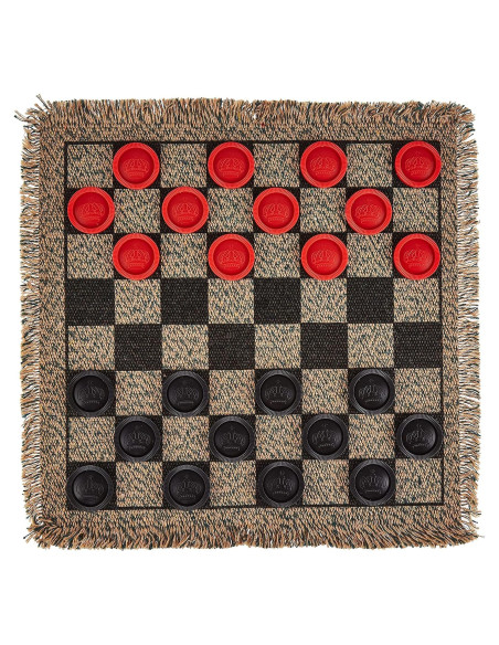 Alfombra de Damas Mini MBG 3 en 1 Reversible 30x30 cm