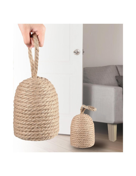 2 Tapones Decorativos para Puertas Jingmore Yute 2.45 kg