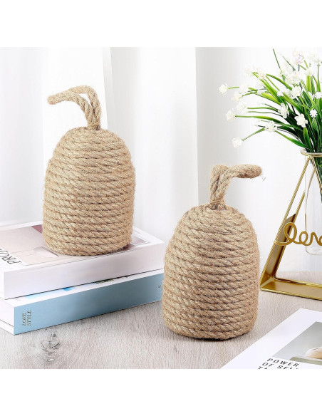 2 Tapones Decorativos para Puertas Jingmore Yute 2.45 kg
