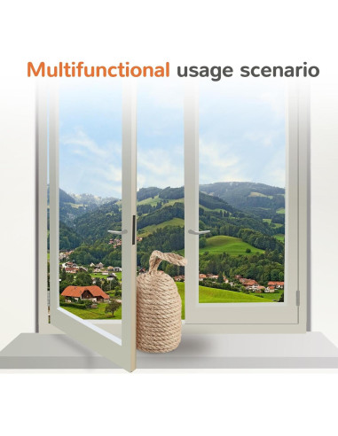 2 Tapones Decorativos para Puertas Jingmore Yute 2.45 kg