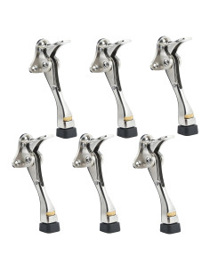 Tope de puerta Kickdown TaShow, paquete de 6 unidades, 10 cm