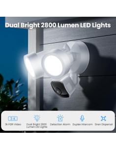 Cámara de Inundación GDEND 3K UHD con Sensor de Movimiento 2