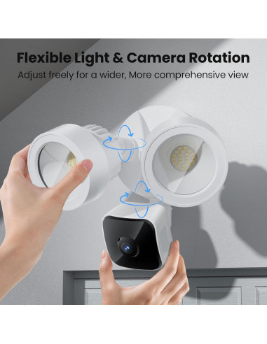 Cámara de Inundación GDEND 3K UHD con Sensor de Movimiento