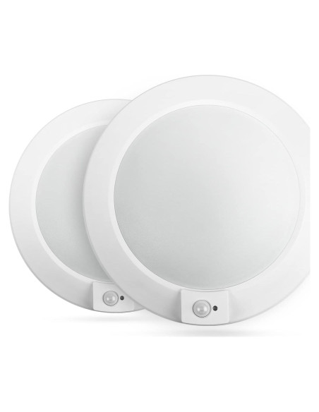 Luz de Techo LED ECOELER con Sensor de Movimiento 16W 1000Lm