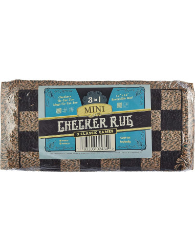 Alfombra de Damas Mini MBG 3 en 1 Reversible 30x30 cm