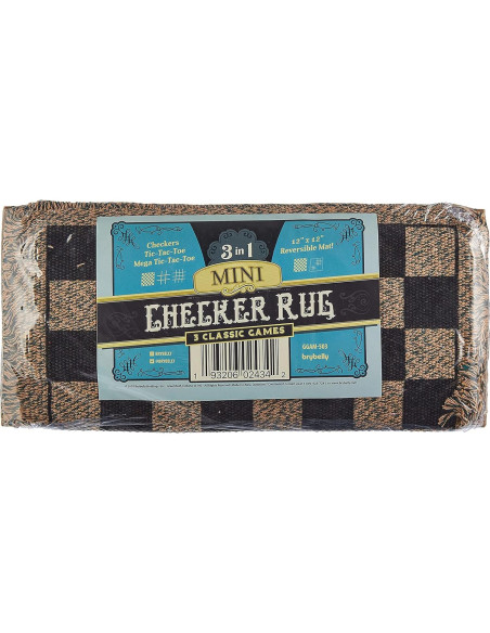 Alfombra de Damas Mini MBG 3 en 1 Reversible 30x30 cm