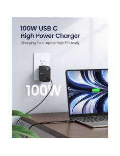 Cargador USB C 100W GaN III Plegable para Laptop 2