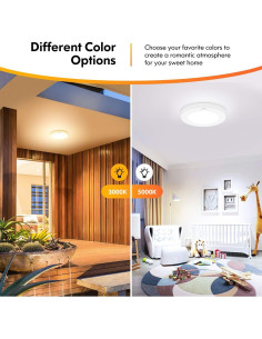 Luz de Techo LED Brightever 15W con Sensor de Movimiento 19cm 2